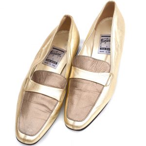 Two Tone Soft Leather Loafers