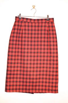 Tartan Fitted Midi Skirt – This is Vintage 1953